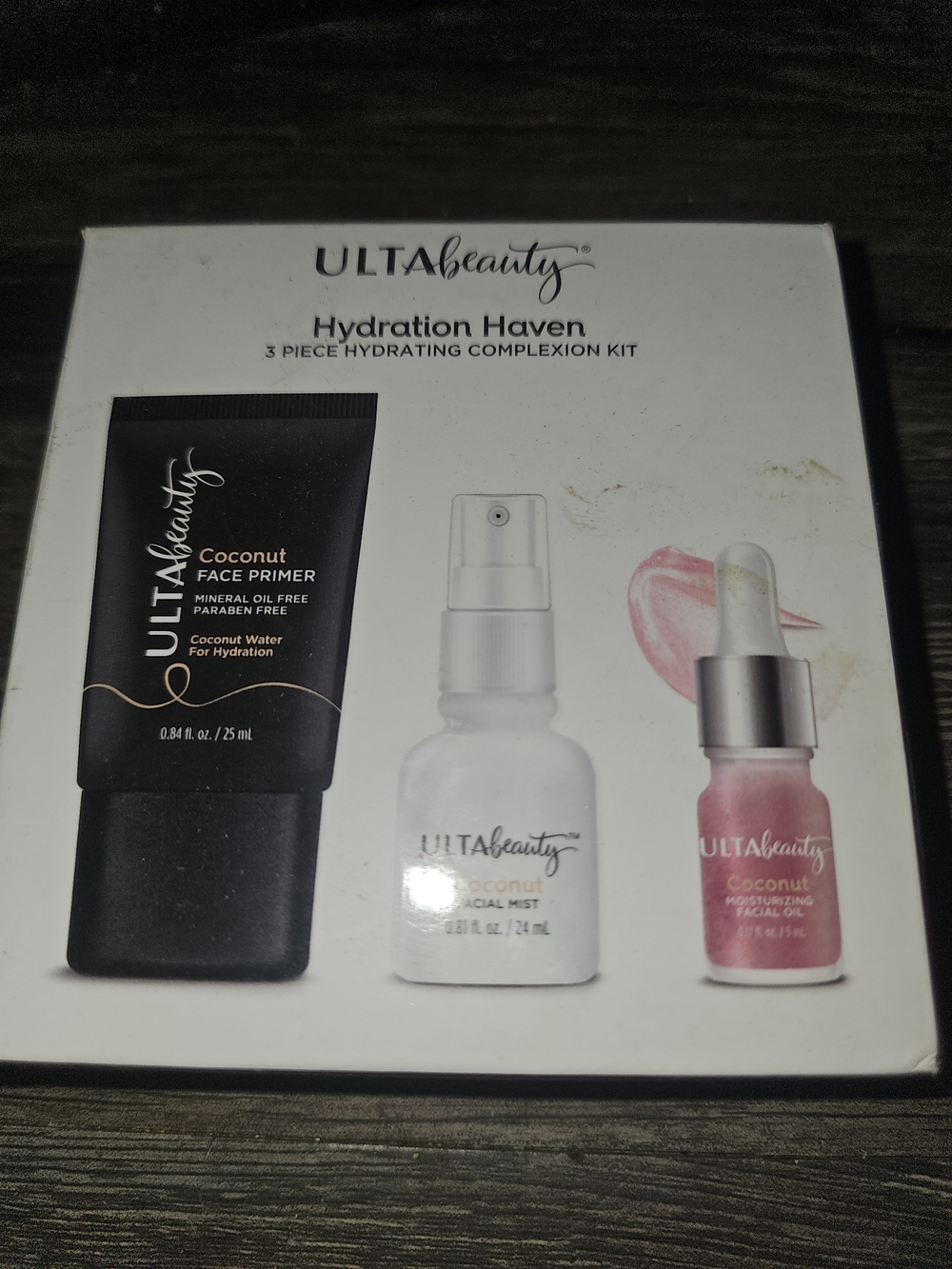 DISCONTINUED ULTA Beauty Hydration Haven 3-Piece Set - Black, White & Pink